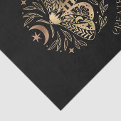 Celestial Moth Personalized Sierkussen Tissuepapier (Detail)