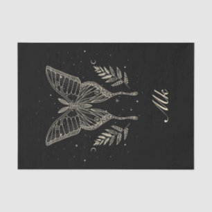 Celestial Moth Personalized Sierkussen Tissuepapier