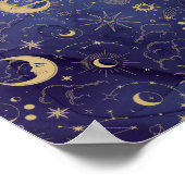 Celestial Mystical Wedding Welkomstbord Poster (Hoek)