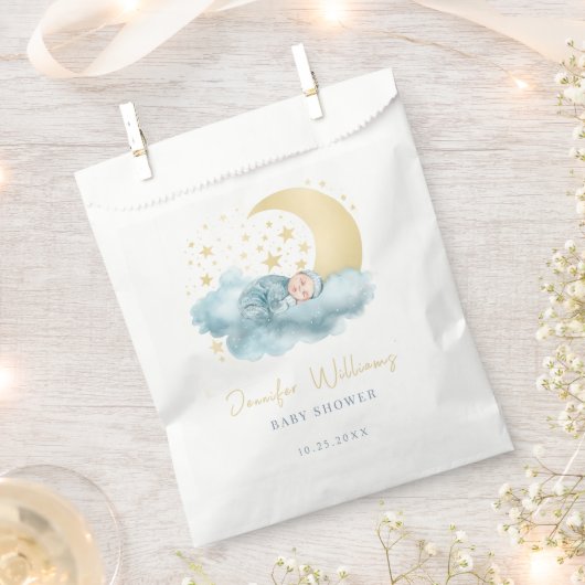 Celestial nacht baby shower snoep gunsttassen bedankzakje (Geknipt)