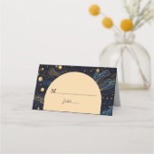 Celestial Navy Gold Wedding (Achterkant)