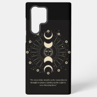 Celestial Night Fasen: Elegante Samsung Telefoonho
