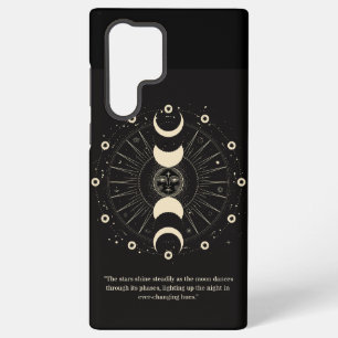 Celestial Night Fasen: Elegante Samsung Telefoonho Galaxy Hoesje