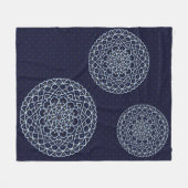 Celestial Night Fleece Blanket Deken (Voorkant (Horizontaal))