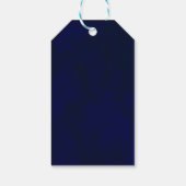 Celestial Night Sky Bruiloft Cadeaulabel (Achterkant)