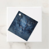 Celestial Night Sky | Gold Hartelijk dank voor uw  Bedankjes Labels (In situ)