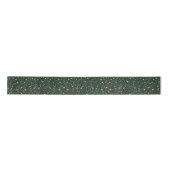 Celestial Night Sky Stars Emerald Green Lint (Voorkant)