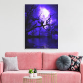 Celestial Night Wrapped Canvas Afdruk (Insitu (Woonkamer))
