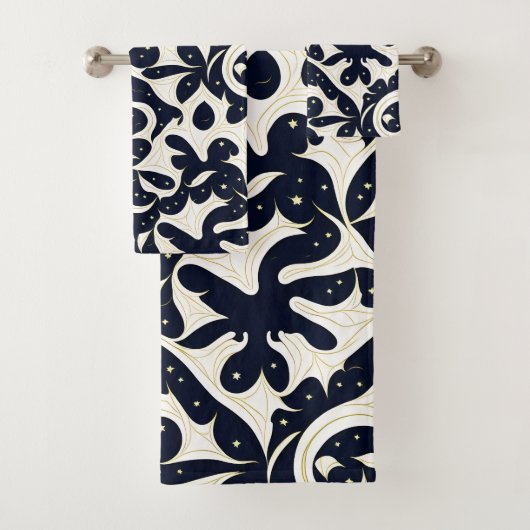Celestial Nights Luxury Towel Set Bad Handdoek (Insitu)