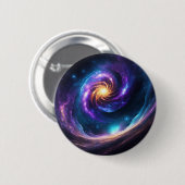 "Celestial Odyssey Print" Button (Voorkant /achterkant)