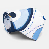 Celestial Orb Odyssey Abstract Stropdas (Opgerold)