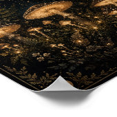 Celestial Paddenstoelentuin Poster (Hoek)