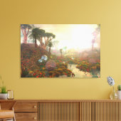 Celestial Park - door Jurgen Ziewe Canvas Afdruk (Insitu (Woonkamer))