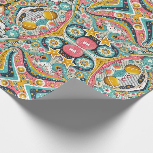 "Celestial Patterns" inpakpapier (Hoek)