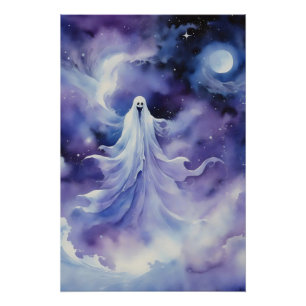 Celestial Phantasm - raadselachtige geest Perfect Poster