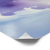 Celestial Phantasm - raadselachtige geest Perfect Poster (Hoek)