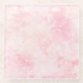 Celestial Pink Nebula Glass Onderzetter