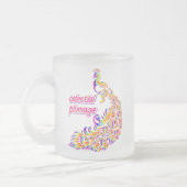 celestial plumage matglas koffiemok (Links)