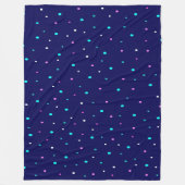 Celestial Polka Dots Fleece Deken (Voorkant)