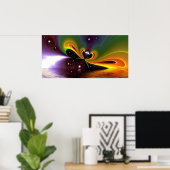 Celestial — Poster afdrukken (Thuiskantoor)