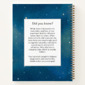 Celestial Ram Zodiac Etherische Fantasie Ram Notitieboek (Achterkant)