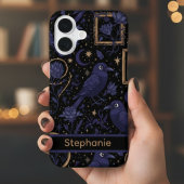 Celestial Raven iPhone Case iPhone 16 Hoesje