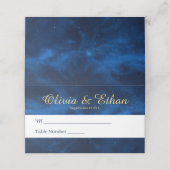 Celestial Romantic Blue Universe (Buitenkant ongevouwen)