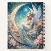 Celestial Roos Fairy Notitieboek (Achterkant)