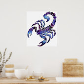 Celestial Scorpion Poster (Keuken)