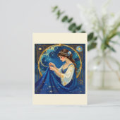  Celestial Seamstress - Sewing Lover - Sewing Gift Briefkaart (Staand voorkant)