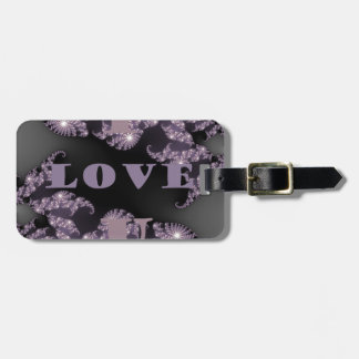 Celestial Sentiments I Love You Galactische Groet Bagagelabel