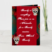 Celestial Serenity: Moonlit Meadow Folie Feestdagenkaart (Voorkant)