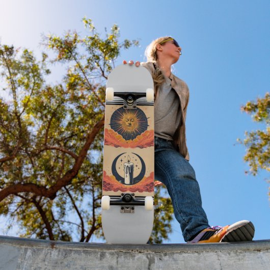 Celestial Siblings Skateboard (Buiten 1)