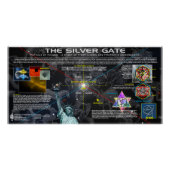 Celestial Silver Gate Perfect Poster (Voorkant)