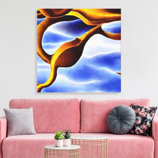 Celestial Smelting Canopy Canvas Afdruk (Insitu (Woonkamer))