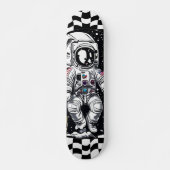 Celestial Sojourn-Ride Het Universum met Astronaut Skateboard (Voorkant)