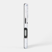 Celestial Splash" – Waterverf Abstracte telefoonho iPhone 16 Hoesje (Rechterkant)