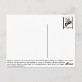 Celestial Stag Briefkaarten (Achterkant)