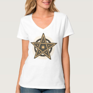 Celestial Star Design T-shirt – Shine Bright EV