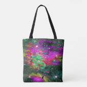 Celestial Star Field Canvas tas (Achterkant)