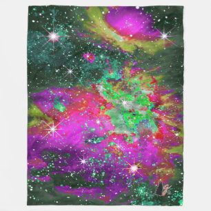 Celestial Star Field Fleece Blanket Deken