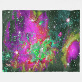 Celestial Star Field Fleece Blanket Deken (Voorkant (Horizontaal))