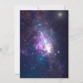 Celestial Starry Night Wedding Invitation (Dos)