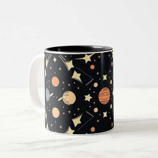 Celestial Stars & Planets Mug (Devant gauche)