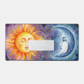 Celestial Sun and Moon Watercolor (Clavier et souris)