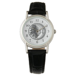 Celestial Sun en Moon Horloge
