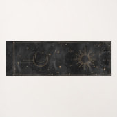 Celestial Sun en Moon Yoga Mat (Achterkant (horizontaal))
