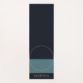 Celestial Sun Face Yoga mat (Voorkant)