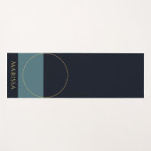 Celestial Sun Face Yoga mat (Voorkant (horizontaal))
