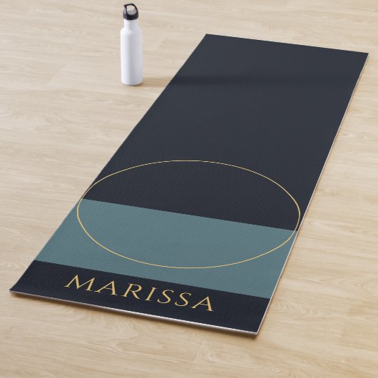 Celestial Sun Face Yoga mat (In situ)